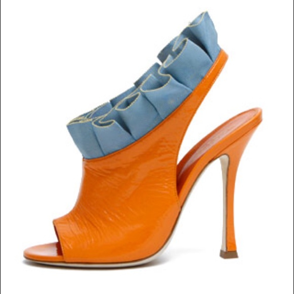 Sergio Rossi Patent Leather Sandals